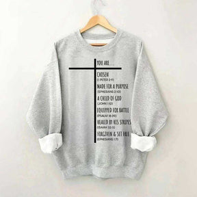 Religious Scripture Sweatshirt