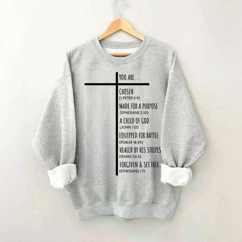 Religious Scripture Sweatshirt