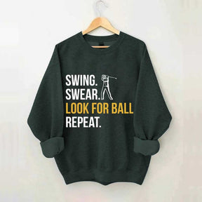 Swing Swear Look For Ball Repeat Sweatshirt