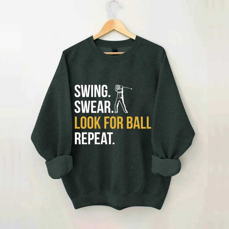 Swing Swear Look For Ball Repeat Sweatshirt