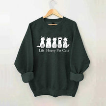 Lift Heavy Pet Cat Gym Sweatshirt