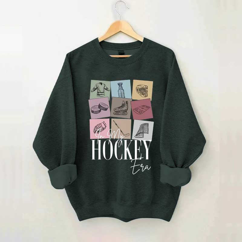 Retro In My Hockey Era Sweatshirt