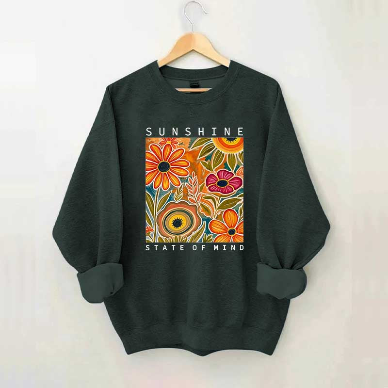 Retro Sunshine State Of Mind Sweatshirt