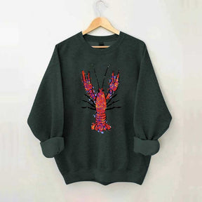 Watercolor Crawfish Sweatshirt