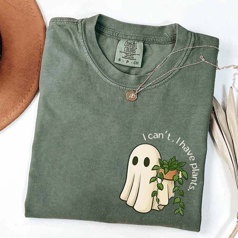Ghost Plant Spooky Cute T-Shirt