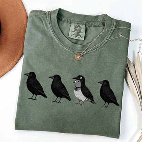 Funny Crow Pigeon T-Shirt