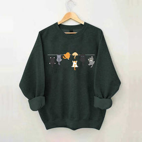 Cat Peeking Lover Sweatshirt