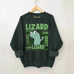 Lizard Lizard Funny Gecko Sweatshirt