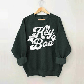 Retro Halloween Boo Sweatshirt