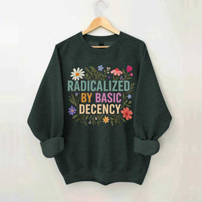 Progressive Floral Political Sweatshirt