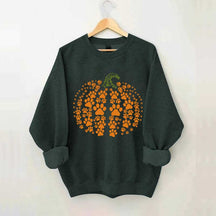 Paw Pumpkin Halloween Dog Sweatshirt