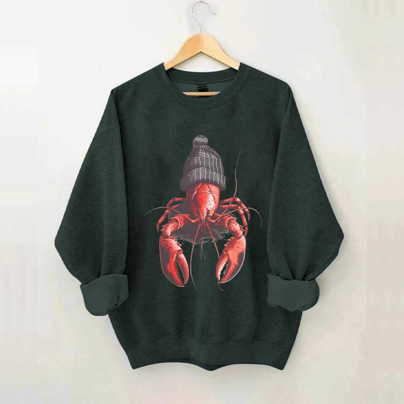 Trendy Lobster Sweatshirt