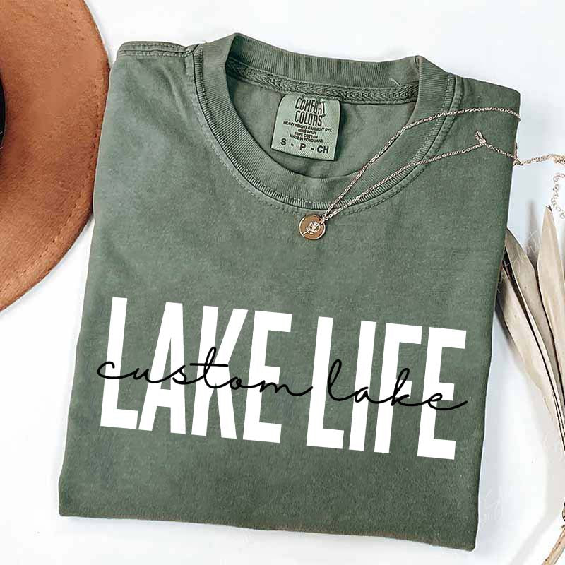 Custom Lake Life T-Shirt
