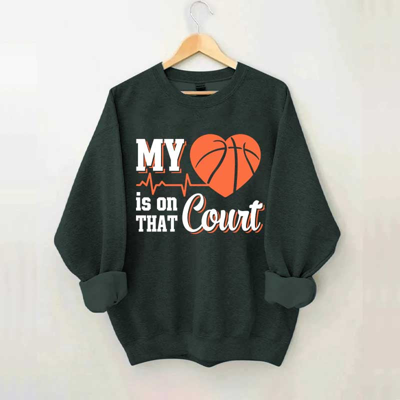 My Heart Is On That Count Sweatshirt