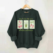 Pilates Princess Preppy Fitness Girl Sweatshirt