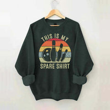 This Is My Spare Retro Bowling Sweatshirt