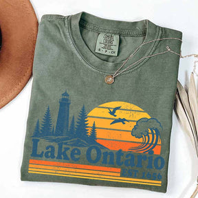 Vintage Lake Ontario Great Lakes T-Shirt