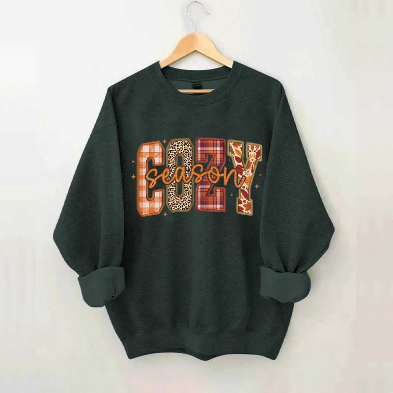 Retro Get Cozy Season Sweatshirt