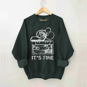 Retro Cassette Tape 90s Music Sweatshirt