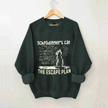 Funny Physics Science Cat Sweatshirt