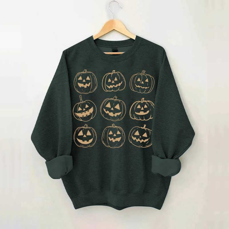 Trick or Treat Fall Pumpkin Sweatshirt