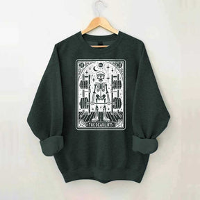 The Deadlift Tarot Card Sport Life Sweatshirt