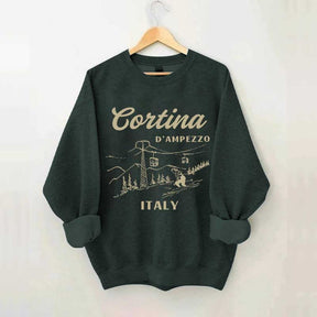 Cortina d'Ampezzo Ski Sweatshirt
