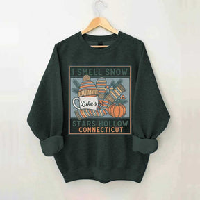 I Smell Snow Cozy Winter Season Sweatshirt