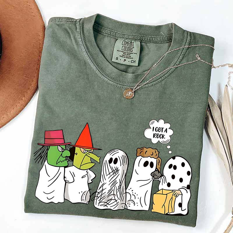 I Got A Rock Halloween Meme T-Shirt