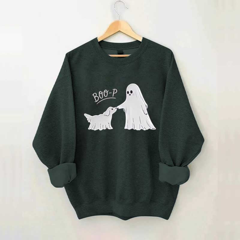 Boo-p Ghost Dog Sweatshirt