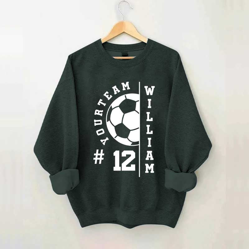 Customized Soccer Team Sweatshirt