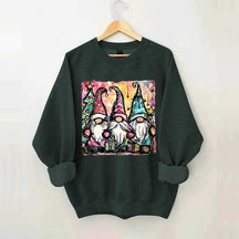 Christmas Gnome Art Sweatshirt