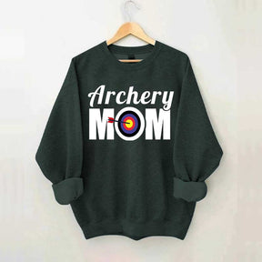 Archery Mom Bow and Arrow Sweatshirt