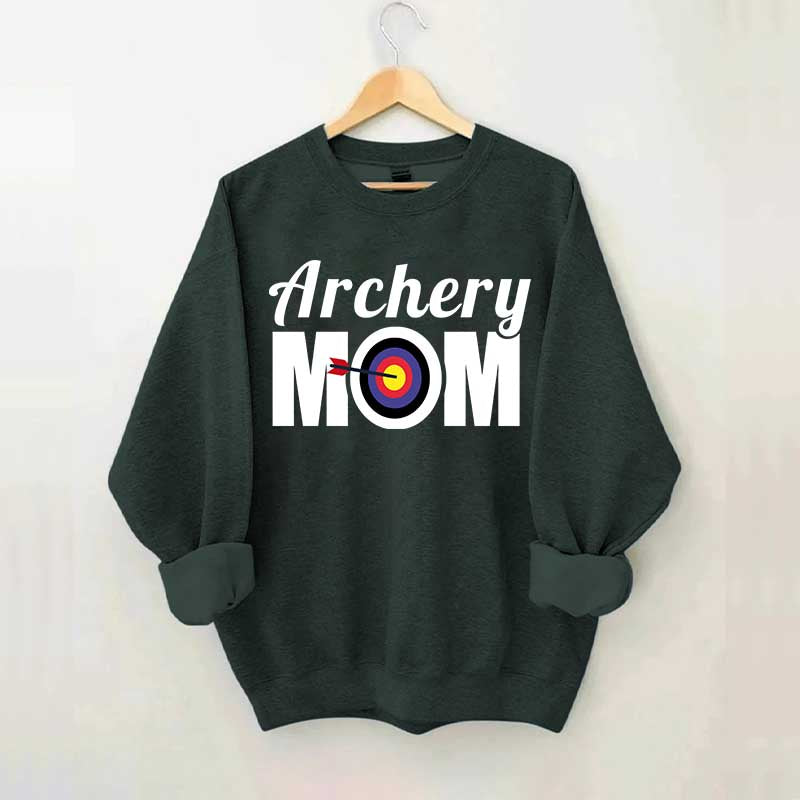 Archery Mom Bow and Arrow Sweatshirt
