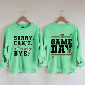 Game Day Hockey Vibes Player Sweatshirt