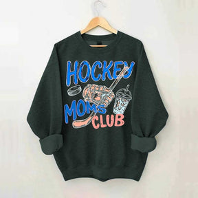 Funny Hockey Mom Club Sweatshirt