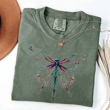 Comfort Color Bright Golden Butterfly T-Shirt