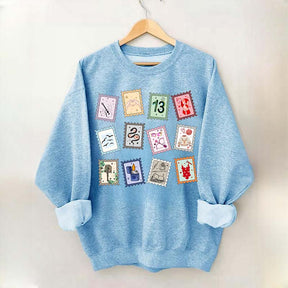 Music Stamps Sweatshirt