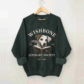 Wishbone Literary Society Nostalgia Dog Sweatshirt