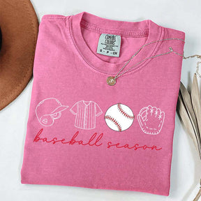 Game Day Cut Baseball Season T-Shirt