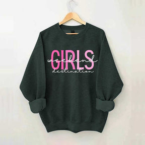 Girls Weekend Destination Trip Sweatshirt