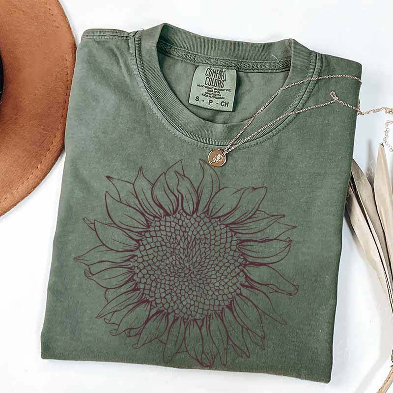 Comfort Colors Sunflower T-Shirt