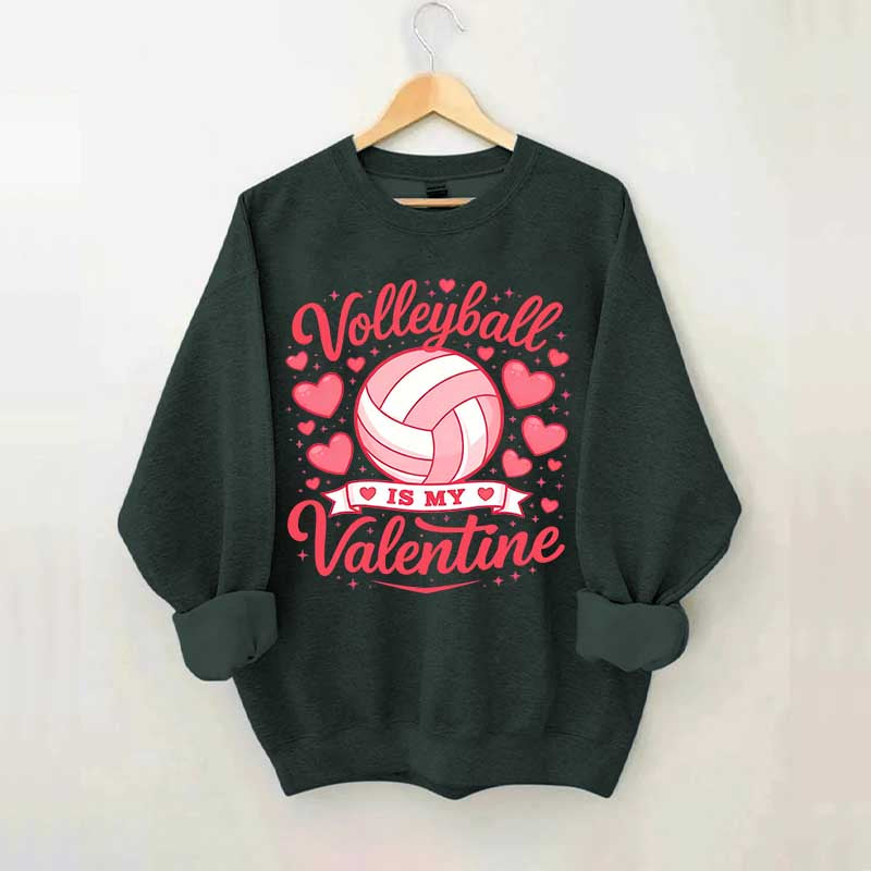 Volleyball Valentine Sweatshirt