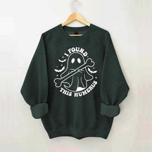 I found this humerus Ghost Holding Bone Sweatshirt
