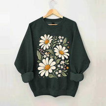 Boho Style Daisies Sweatshirt