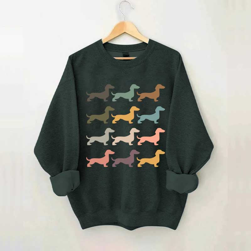 Wiener Dog Dachshund Mama Sweatshirt