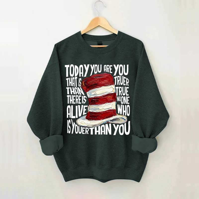 Teacher Read Across America Day Sweatshirt