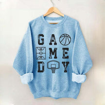Retro Basketball Mom Game Day Sweatshirt