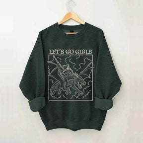 Fantasy Feminist Let's Go Girls Sweatshirt