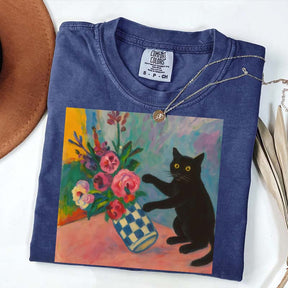 Comfort Colors Cat Artist T-Shirt